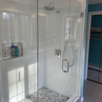 Walk in shower
