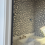 San Diego Bathroom Wallpaper Installation