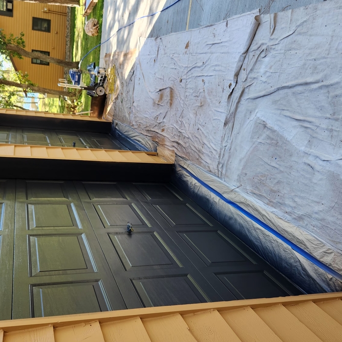 Garage door repaint