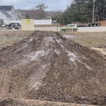 Driveway and yard grading