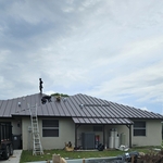 Palm Beach Florida Standing Seam Metal Roof Installation