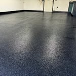 Epoxy garage floor