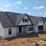 Completed project with siding