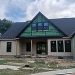 Exterior framed and finishing