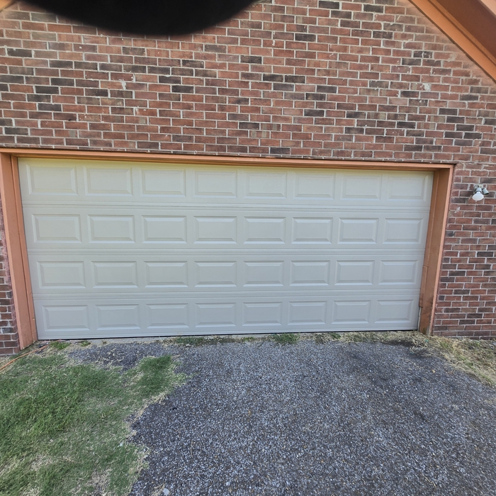 New garage door install.