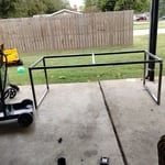 Coffee table frame