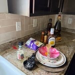 Kitchen backsplash