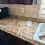 Kitchen backsplash
