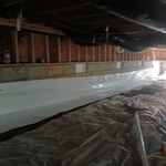 Crawl space encapsulated