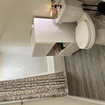 Clean bathroom.