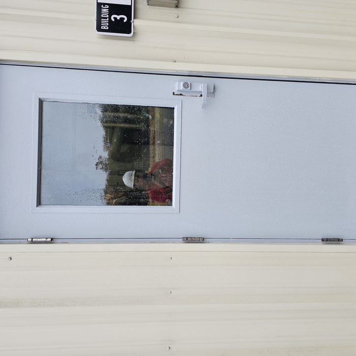 Metal doors
