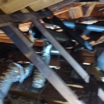 Duct work before stripping seal