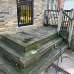 (before) Front porch