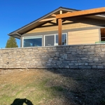 Concrete patio