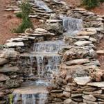 limestone waterfall
