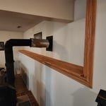 Finished. Staining performed using Colonial maple