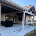 Patio cover addition