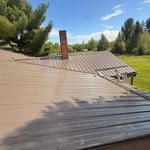 metal roof installation