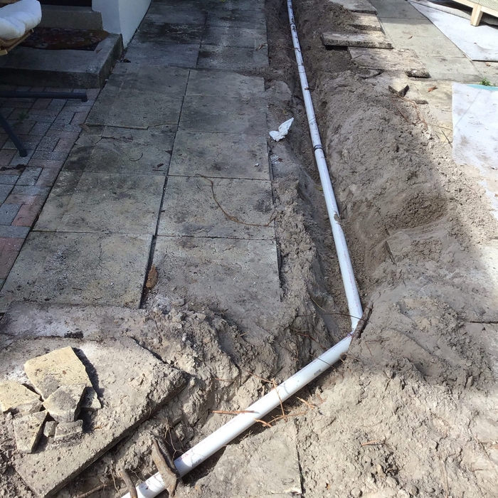New Sewer Line