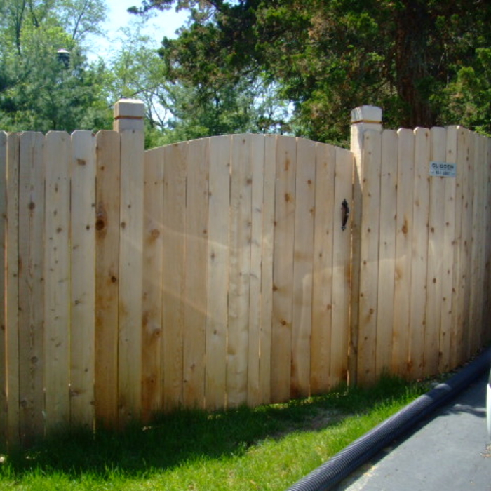 5' Wide gate on 6x6 posts