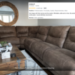 We service upholstery of all sizes! Let your sectional get some TLC with our cleaning services!
