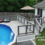 TWO LEVEL COMPOSITE DECK in BILLERICA
