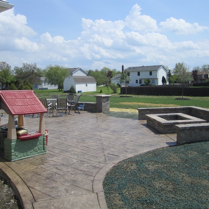 Stamped Concrete Project