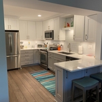 Vibrant kitchen