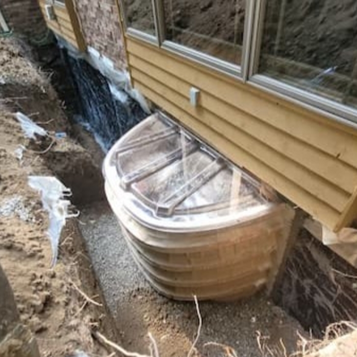 Installation of new egress window