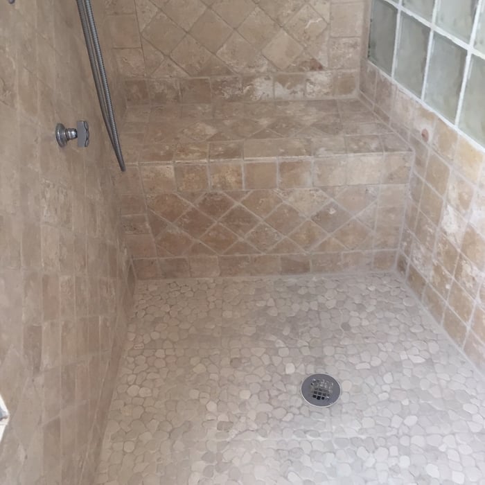 Shower Cleaned And Restored