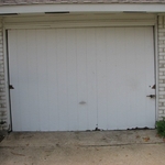 old garage door