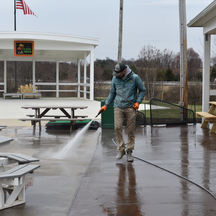 Island Green in Westminster, Maryland
