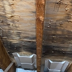 The lab results indicated that the discolored area of wood contained Cladosporium-type mold, which is one of the most common types of airborne mold, found in virtually all outdoor samples. Indoors, this type of mold is opportunistic. i.e. it grows indoors when excess moisture is present.