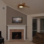 Remodeled Fireplace