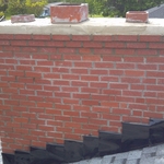 Chimney Rebuild with 3 flues