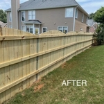 Side Fence AFTER