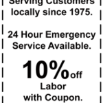 10% OFF LABOR