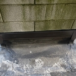 New chimney counter flashing.