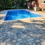 Pool deck new install