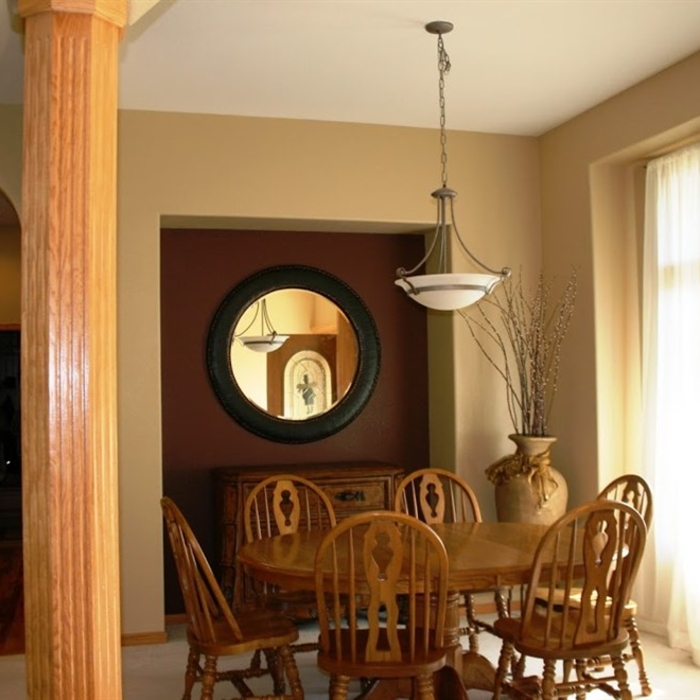 Interior dining room