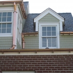 Copper gutters, Annapolis