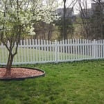 Vinyl fencing