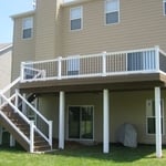 Maintenance free decking