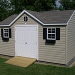 10x16 Chateau with Vinyl Siding