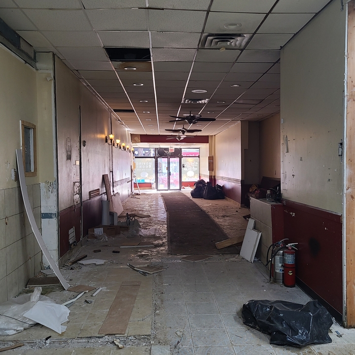 Complete interior demolition and removal on to our trucks.