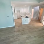Install wood / sand & finish