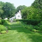 Formal garden in Greenwich, CT