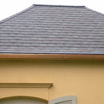 Gutter Helmet on a composition roof