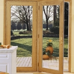 Center Hinged Patio Door