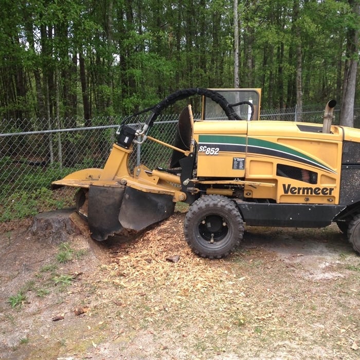 Grinding stumps